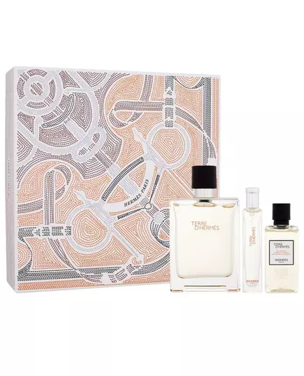 Hermes Terre d'Hermes Eau de Toilette 100ml + Eau de Toilette 15ml + Duschgel 40ml