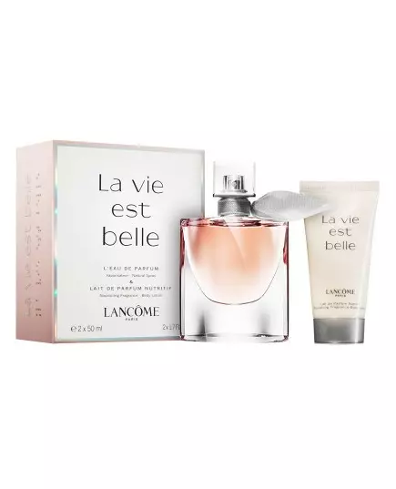Set Lancome: La Vie Est Belle Eau De Parfum For Women 50 ml + La Vie Est Belle Moisturizing Body Lotion, 2 Stück