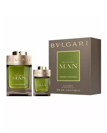 Bvlgari Man Wood Essence Eau de Parfum 100 ml + Eau de Parfum 15 ml