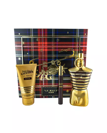 Jean Paul Gaultier Le Male Elixir Eau de Parfum 125ml + Eau de Parfum 10ml + Gel douche 75ml