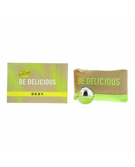 Set DKNY: Be Delicious GWP Textile Pouch + Be Delicious Eau De Parfum For Women, 30 ml