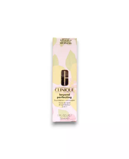 Clinique Beyond Perfecting Sans parabènes Finition mate Fond de teint liquide & correcteur 2-en-1 48 Avoine, 30 ml