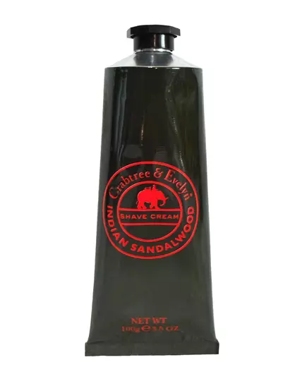 Crabtree & Evelyn Indian Sandalwood Crème avant-rasage, 50 g