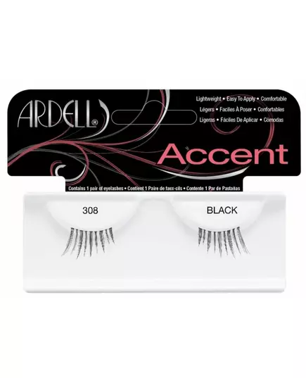 Künstliche Wimpern Ardell Accent 308 Black