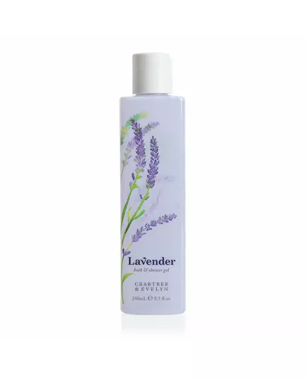 Crabtree & Evelyn Lavander Relaxant Gel douche Pour tous types de peau, 250 ml
