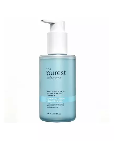 The Purest Solutions Hydrating Gentle Facial Cleanser 0,5 % Hyaluronic Acid, 0,5 % Sodium PCA + Ceramide 200 ml