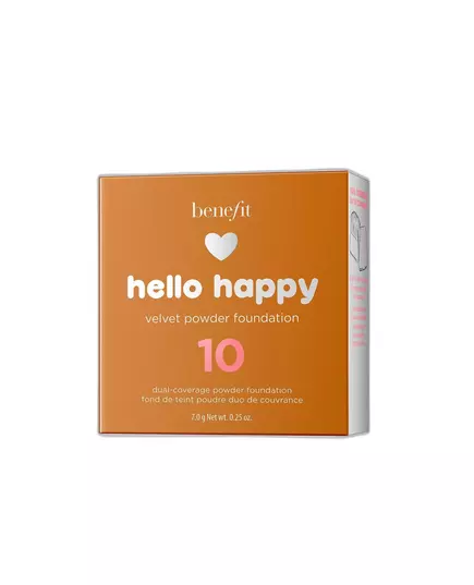 Benefit Hello Happy Velvet Mattierend Kompakt-Foundation 10 Dunkel, 7 g, Bild 2