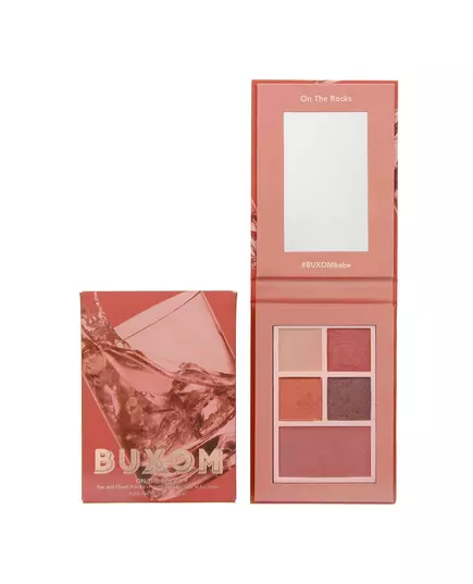 Buxom On The Rocks Lidschattenpalette 5 Schattierungen, 6,5 g