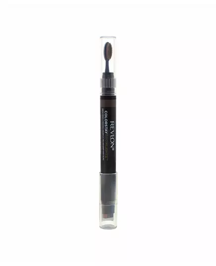 Revlon Color Stay Augenbrauencreme-Stift & Bürste 2-in-1 408 Mittelbraun, 1,1 g
