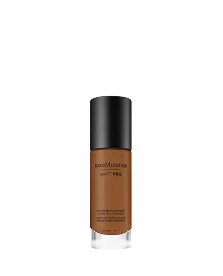 BareMinerals BarePro Finition mate Fond de teint liquide 27 Espresso SPF 20, 30 ml