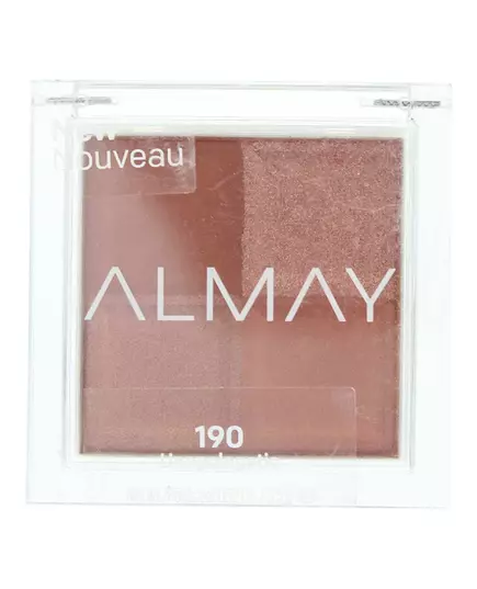 Almay Shadow Quad Lidschattenpalette 190 Unentschuldigend 4 Schattierungen, 3,5 g
