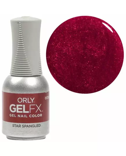 Langanhaltender semipermanenter Nagellack Orly Gelfx Shimmer Star Spangled, 18 ml