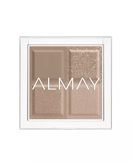 Almay Shadow Quad Lidschattenpalette 130 Auster 4 Schattierungen, 3,5 g