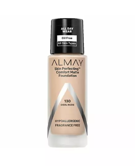Almay Skin Perfecting Comfort Flüssige Grundierung 130 Cool Nude, 30 ml
