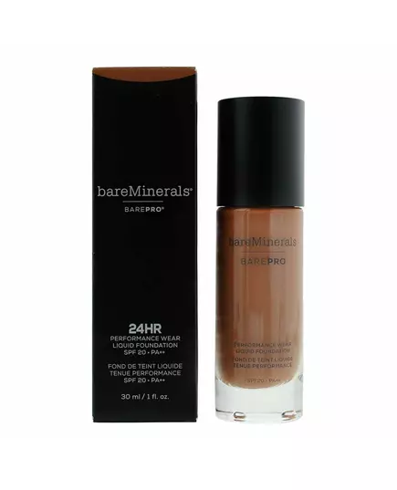 BareMinerals BarePro Finition mate Fond de teint liquide 27 Espresso SPF 20, 30 ml, image 2