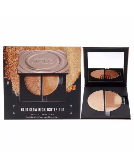 Smashbox Halo Healthy Glow Illuminant Palette de surligneurs Perle dorée, 5 g, image 2