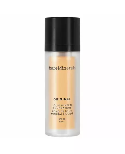 BareMinerals Original Liquid Mineral Leuchtend Flüssige Grundierung 14 Goldenes Medium SPF 20, 30 ml