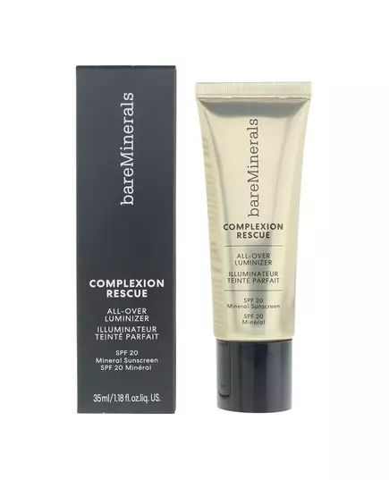 BareMinerals Complexion Rescue Erleuchtend Flüssiger Highlighter Goldener Pfirsich SPF 20 Für das Gesicht, 35 ml