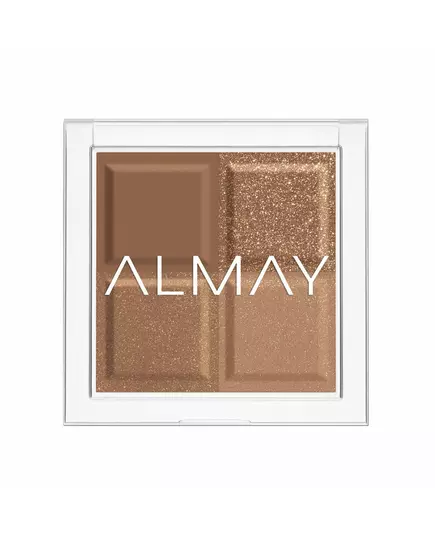 Almay Shadow Quad Lidschattenpalette 170 Individualist 4 Schattierungen, 3,5 g