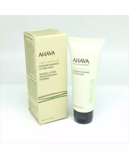 Ahava Time To Revitalize Extreme Raffermissant & Éclat Masque crème Pour le visage, 75 ml, image 2