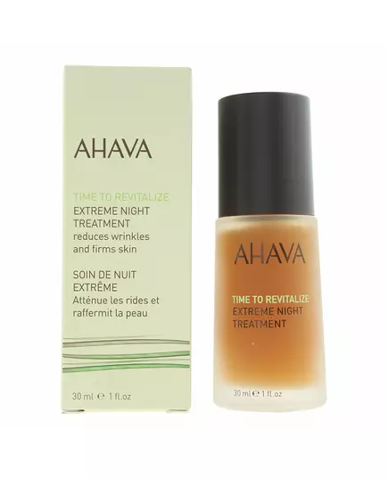 Ahava Time To Revitalize Extreme Anti-âge Nuit Sérum de traitement local Pour le visage, 30 ml, image 4