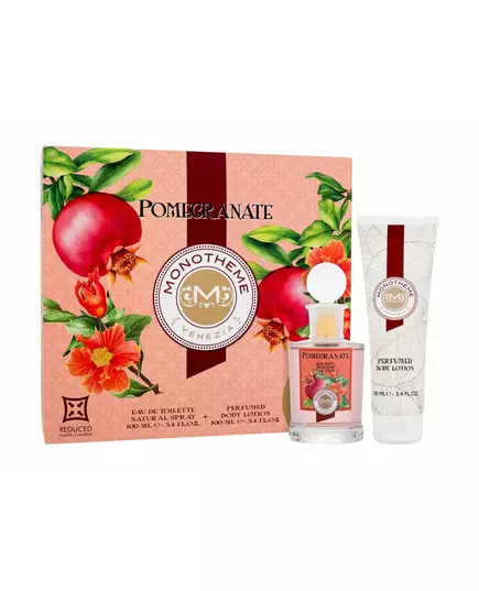 Set Monotheme: Pomegranate Eau De Toilette For Women 100 ml + Pomegranate Cleansing Shower Gel For All Skin Types, 100 ml
