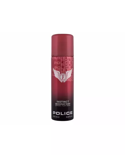 Police Instinct Duftspray Für Männer, 200 ml
