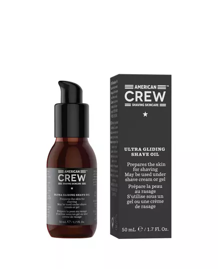 American Crew Shaving Skincare Rosmarin Weichmachen Vor-Rasieröl, 50 ml