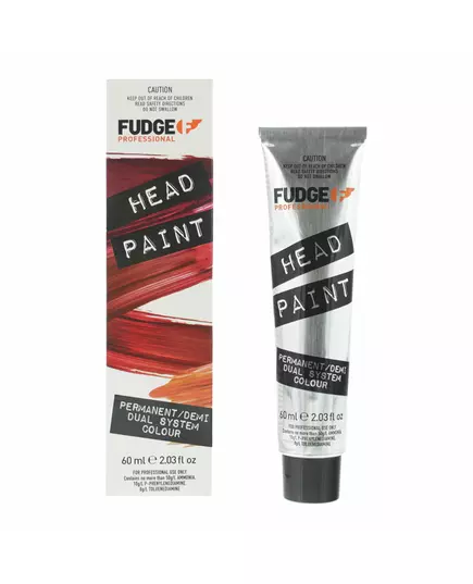 Fudge Professional Head Paint Dreifach-Konditionierungs-Komplex Permanente Haarfarbe 55.26 Light Intense Violet Red Brown, 60 ml