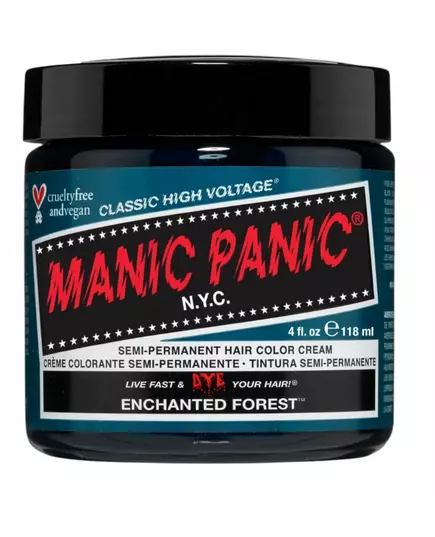 Manic Panic Classic High Voltage Enchanted Forest Teinture capillaire semi-permanente, 118 ml