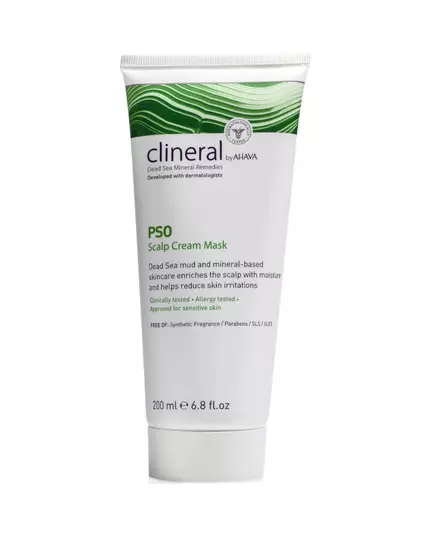 Ahava Clineral Pso Anti-irritation Après la douche Masque crème Scalp, 200 ml