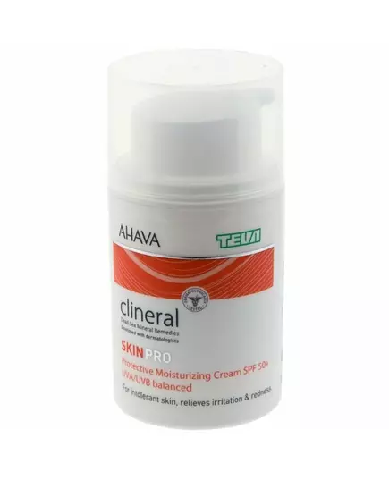 Ahava Clineral Skin Pro UV-Schutz Sonnencreme Für das Gesicht SPF 50, 50 ml