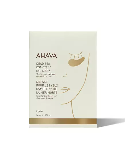 Setzen Ahava Dead Sea Osmoter Reparativ Augenklappe 6 stk, 6 Stück
