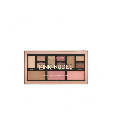 Profusion Mini Artistry Lidschattenpalette Rosa Akte, 1,5 g