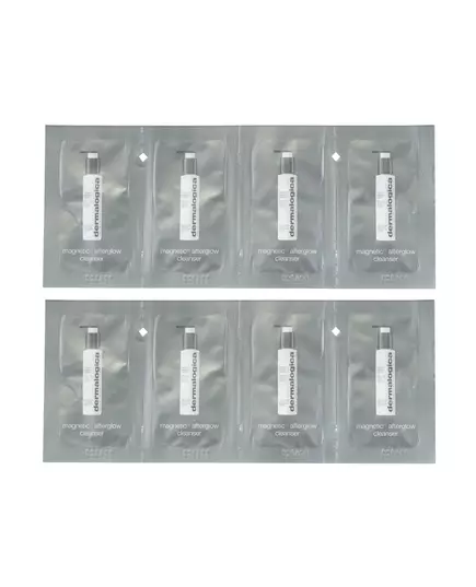 Ensemble Dermalogica Magnetic Afterglow Élimine les impuretés Crème nettoyante, 8 × 2 ml