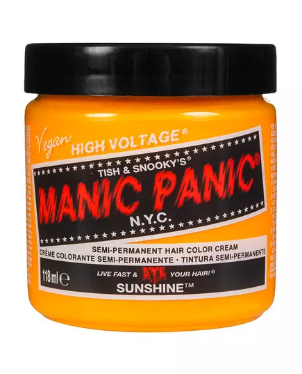 Manic Panic Classic High Voltage Sunshine Teinture capillaire semi-permanente Yellow, 118 ml