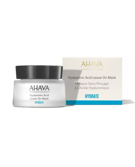 Ahava Leave-On Acide hyaluronique Hydratant Masque crème Pour le visage, 50 ml, image 2