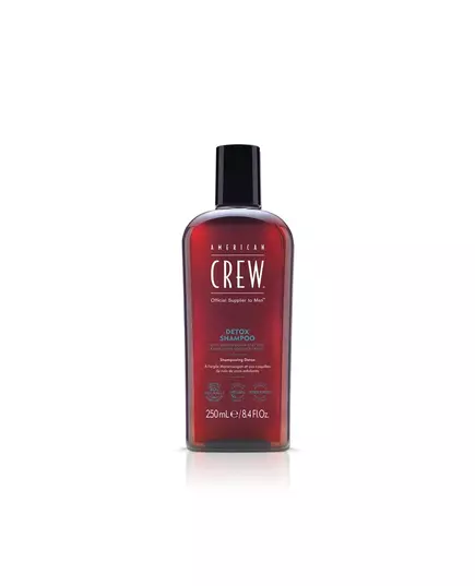 American Crew Detox Végan Shampooing Pour la régulation du sébum excessif, 250 ml, image 2