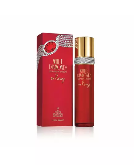 Elizabeth Taylor White Diamonds En Rouge Eau de Toilette pour femme, 100 ml, image 2