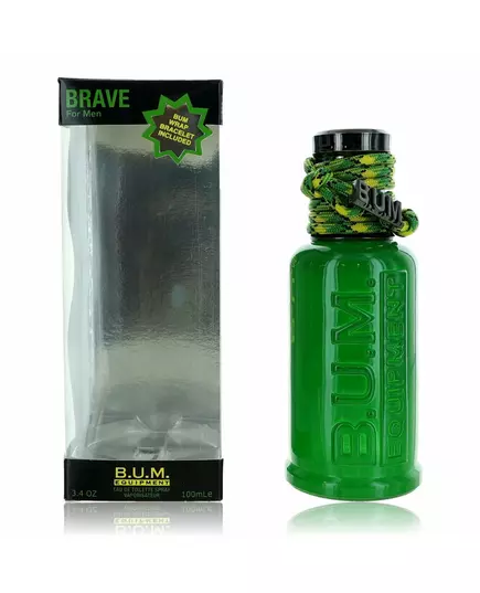 BUM Equipment Brave Wrap Bracelet Eau de Toilette Pour hommes, 100 ml