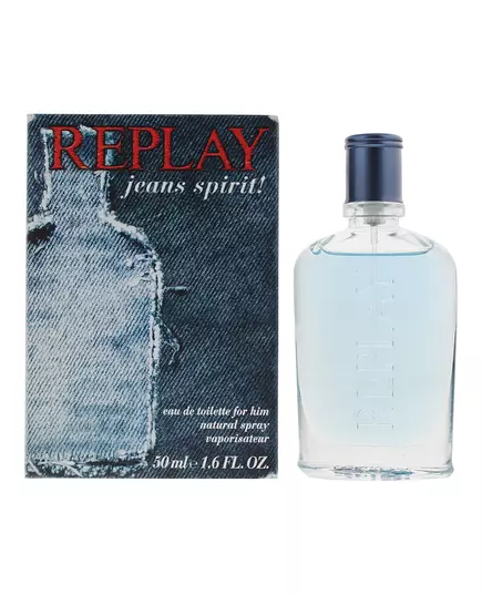 Replay Jeans Spirit! Eau de Toilette Pour hommes, 50 ml