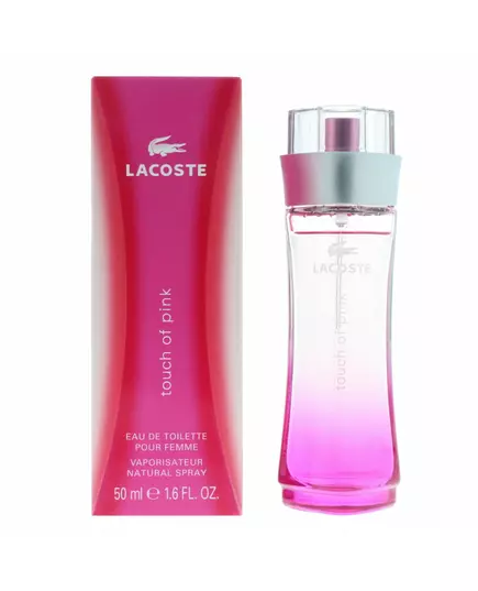 Lacoste TOUCH OF PINK POUR FEMME eau de toilette vaporisateur, 50 ml, image 2