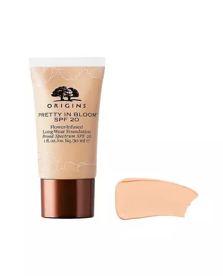 Origins Pretty In Bloom Langlebig Creme-Grundierung 540 Mitteltiefes warmes Gold SPF 20, 30 ml
