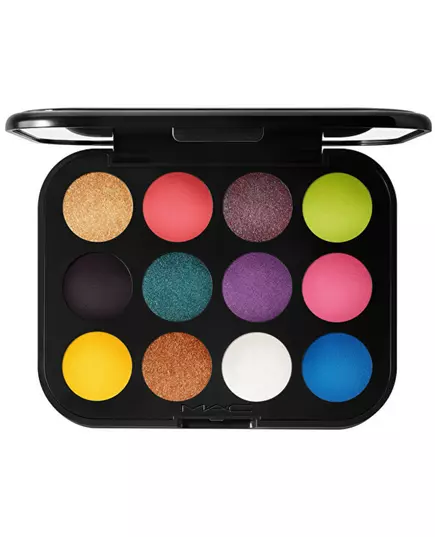 MAC Connect In Colour Palette de fards à paupières Hi-Fi Colour 12 nuances, 12,2 g