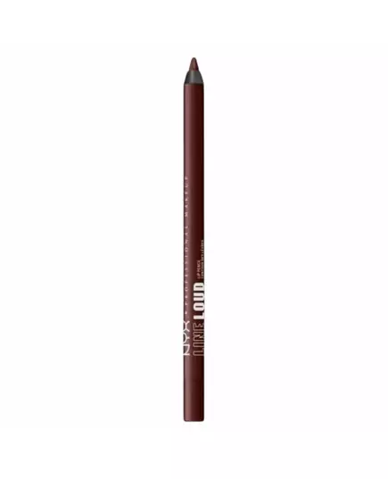 Nyx Line Loud Goal Crusher Vegan Anspitzbarer Bleistift Lipliner 02 Machen Sie eine Aussage, 1,2 ml