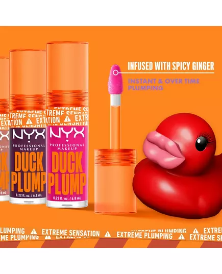 Nyx Professional Make Up DUCK PLUMP brillant à lèvres #bouclé épicé, 6,8 ml, image 6