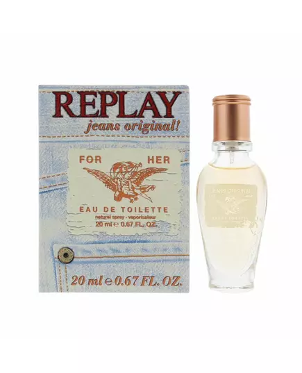 Replay Jeans Original Eau de Toilette Pour les femmes, 20 ml, image 2