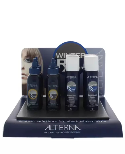 Set Alterna: Winter Rx Hair Spray Treatment Against Hair Static 4 pcs 92 g + Winter Rx Hair Oil Treatment Against Hair Static, 4 Stück