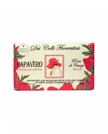 Nesti Dante Dei Colli Fiorentini Poppy Pain de savon, 250 g