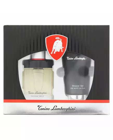 Set Tonino Lamborghini: Invincibile Eau De Toilette For Men 40 ml + Invincibile Hydrating Shower Gel All Skin Types, 40 ml